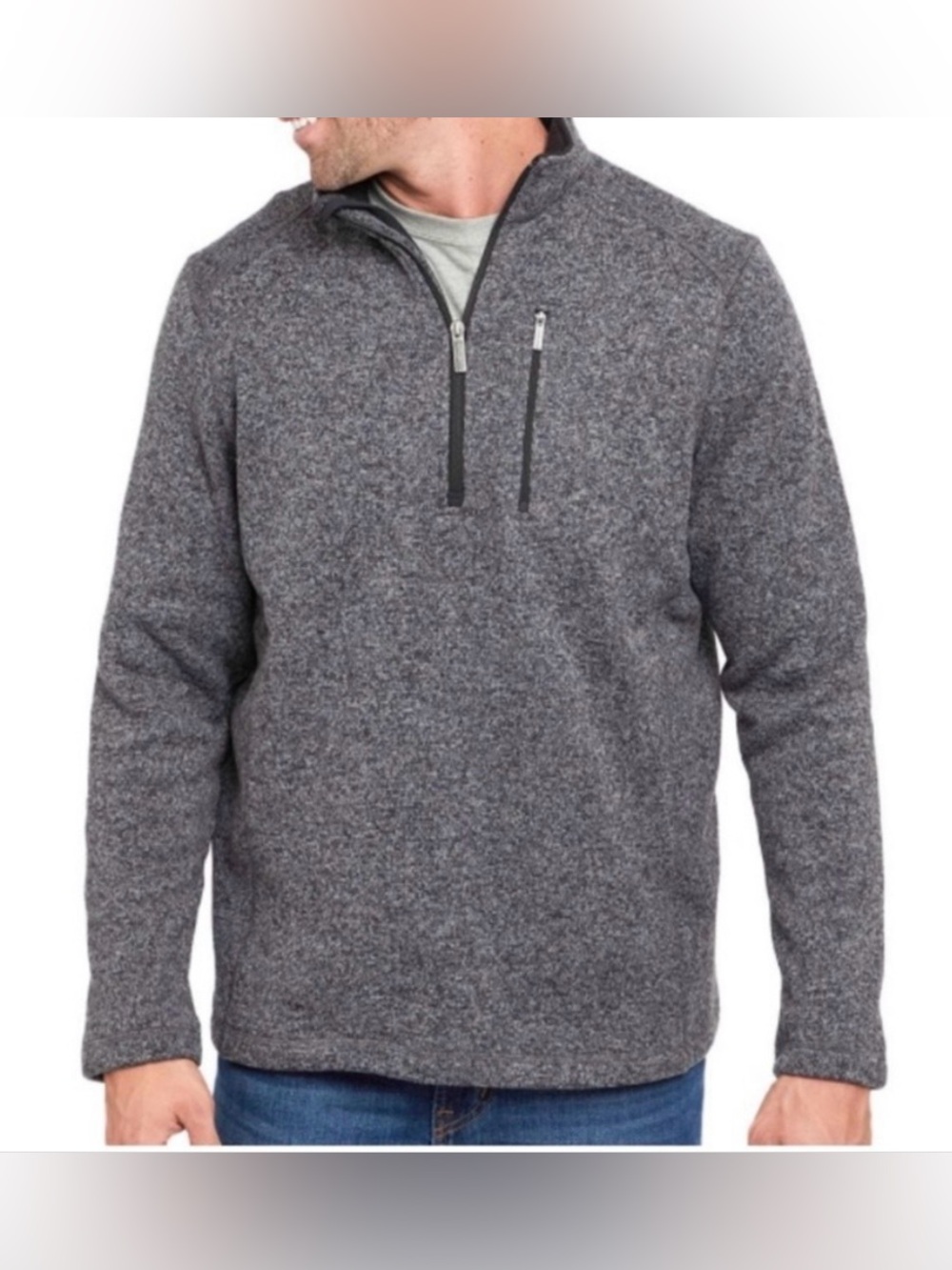 Woolrich Angler Fleece Pullover Sweatshirt